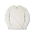 Maden Workwear Japanese Vintage Heavyweight 300g Waffle Round Neck T-shirt Sweater Long Sleeve Shirt For Men