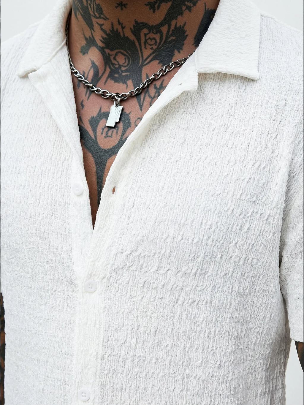 New Men's Shirts Fashion Stripes Print Short-sleeved Tees Summer Tops Men Turn-down Collar Button Casual T-shirt Clothing
